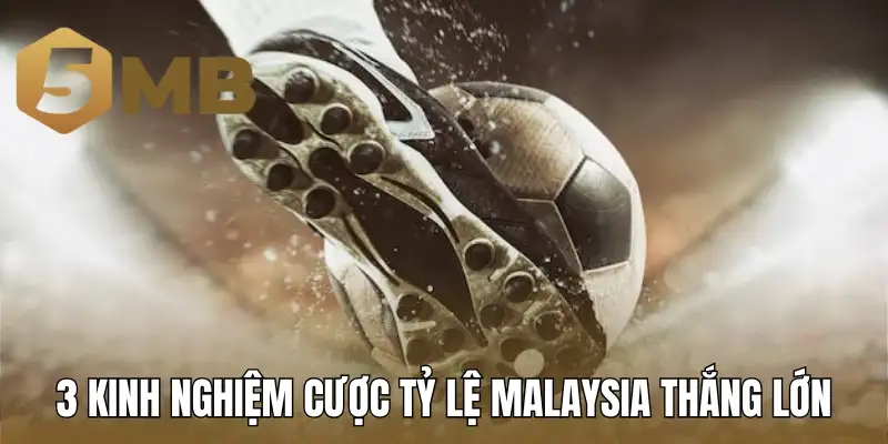 3 kinh nghiệm cược tỷ lệ Malaysia thắng lớn từ cao thủ