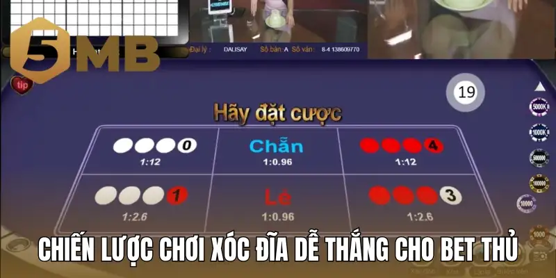Chiến lược chơi xóc đĩa dễ thắng cho bet thủ