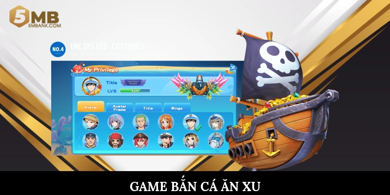 Game bắn cá ăn xu