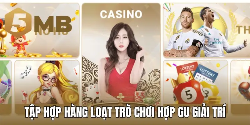 Tập hợp hàng loạt trò chơi hợp gu giải trí nhiều người