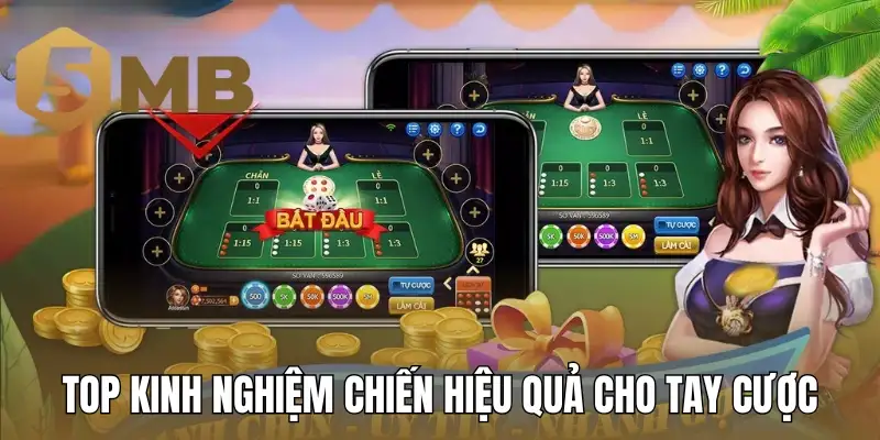 Top kinh nghiệm chiến hiệu quả cho tay cược
